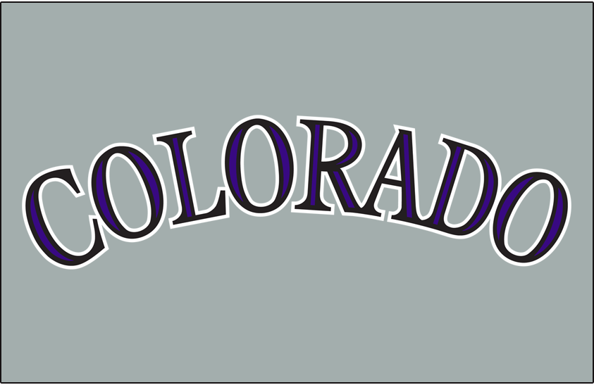 Colorado Rockies 2017-Pres Jersey Logo t shirts iron on transfers v2